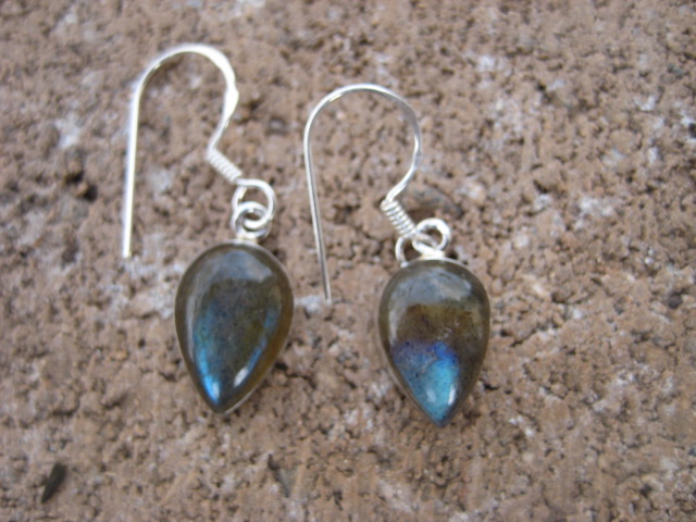Labradorite Earrings magic and protection 3514